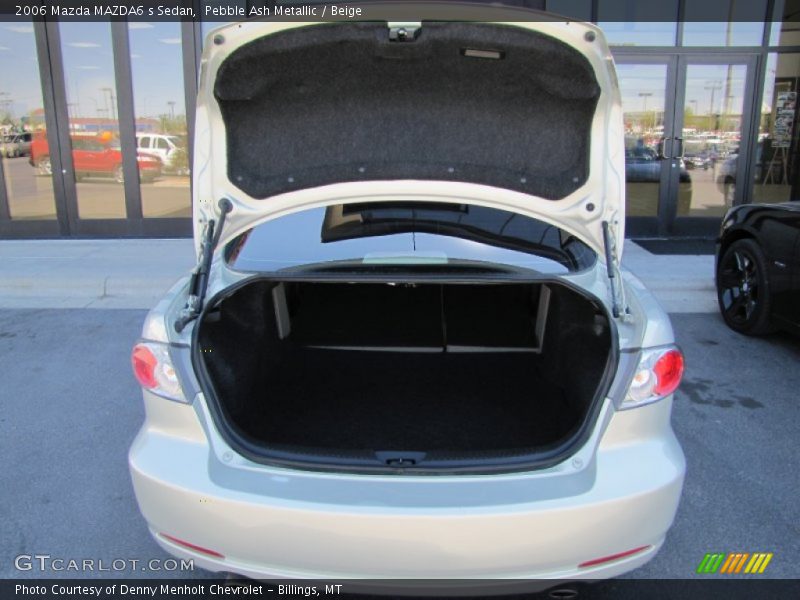 Pebble Ash Metallic / Beige 2006 Mazda MAZDA6 s Sedan
