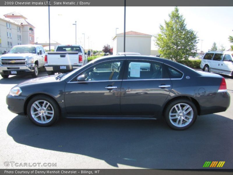 Slate Metallic / Ebony 2009 Chevrolet Impala LTZ