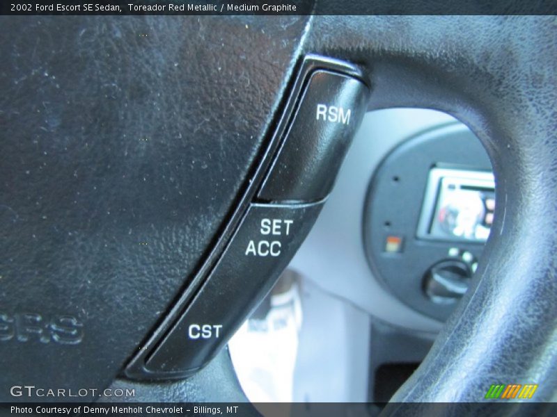 Toreador Red Metallic / Medium Graphite 2002 Ford Escort SE Sedan