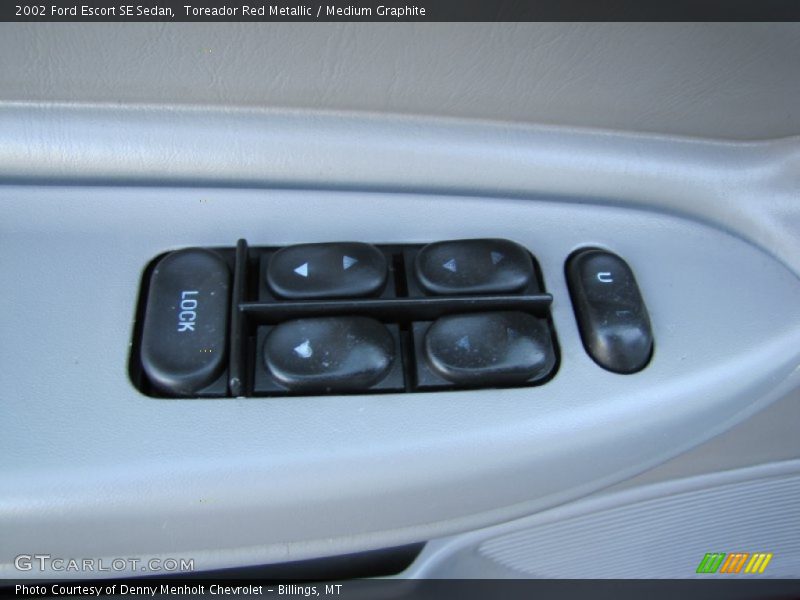Toreador Red Metallic / Medium Graphite 2002 Ford Escort SE Sedan