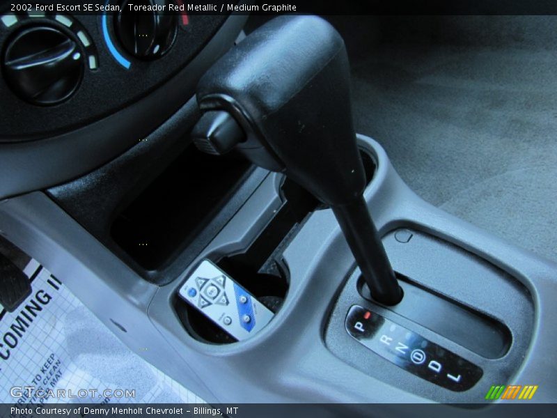 Toreador Red Metallic / Medium Graphite 2002 Ford Escort SE Sedan