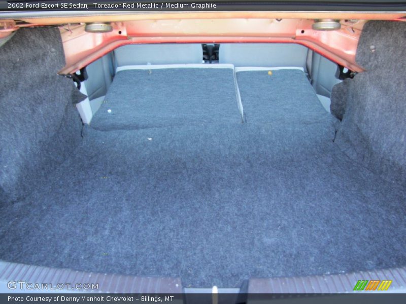Toreador Red Metallic / Medium Graphite 2002 Ford Escort SE Sedan