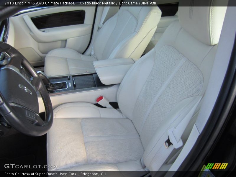Tuxedo Black Metallic / Light Camel/Olive Ash 2010 Lincoln MKS AWD Ultimate Package