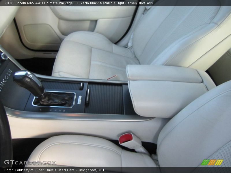 Tuxedo Black Metallic / Light Camel/Olive Ash 2010 Lincoln MKS AWD Ultimate Package