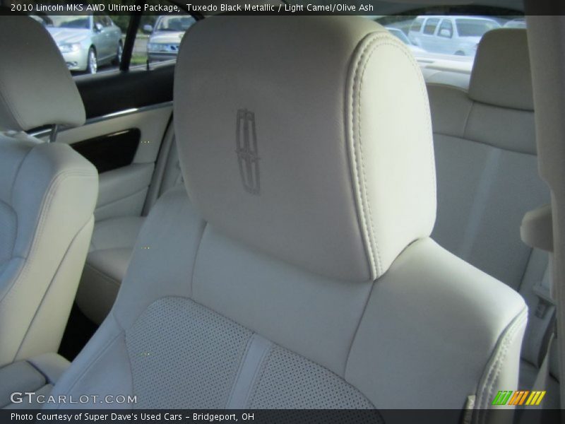 Tuxedo Black Metallic / Light Camel/Olive Ash 2010 Lincoln MKS AWD Ultimate Package