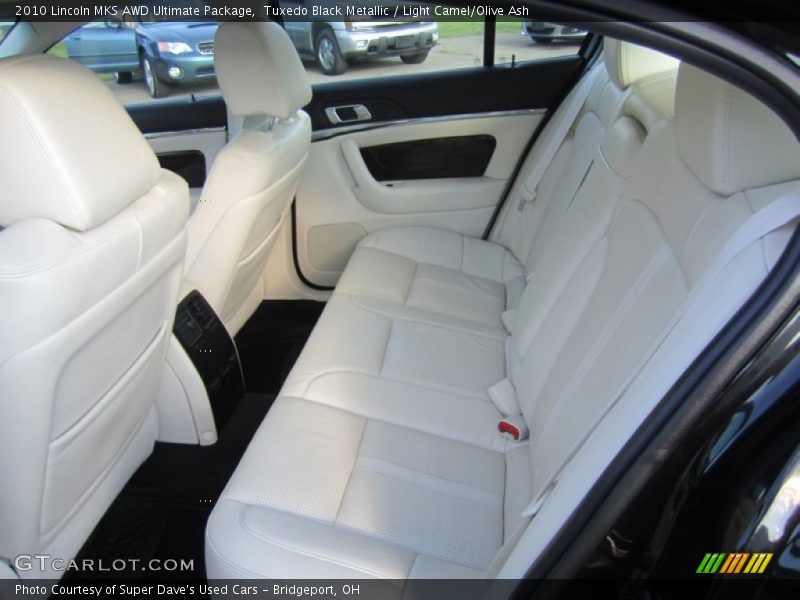 Tuxedo Black Metallic / Light Camel/Olive Ash 2010 Lincoln MKS AWD Ultimate Package
