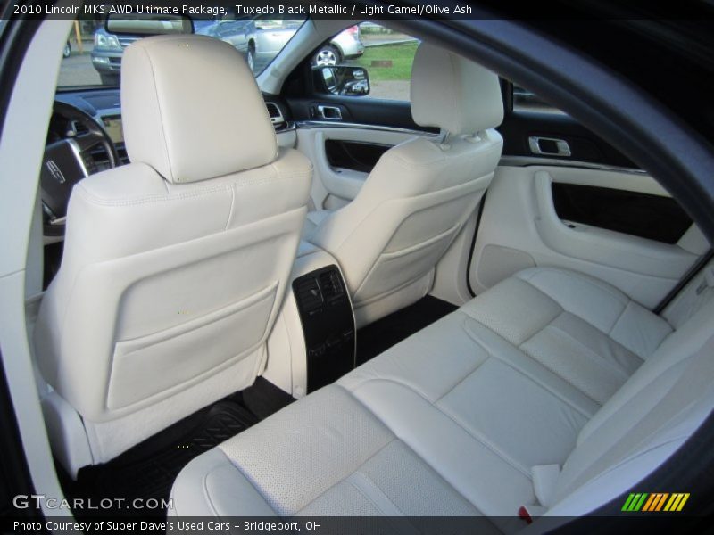 Tuxedo Black Metallic / Light Camel/Olive Ash 2010 Lincoln MKS AWD Ultimate Package