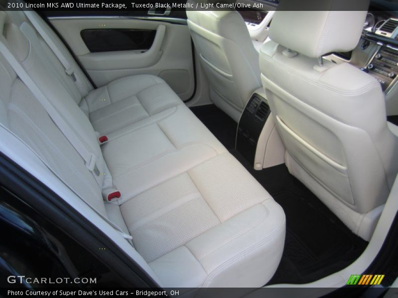 Tuxedo Black Metallic / Light Camel/Olive Ash 2010 Lincoln MKS AWD Ultimate Package