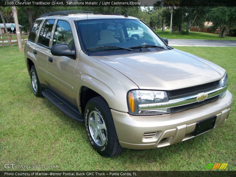 Sandstone Metallic / Light Cashmere/Ebony 2006 Chevrolet TrailBlazer LS 4x4