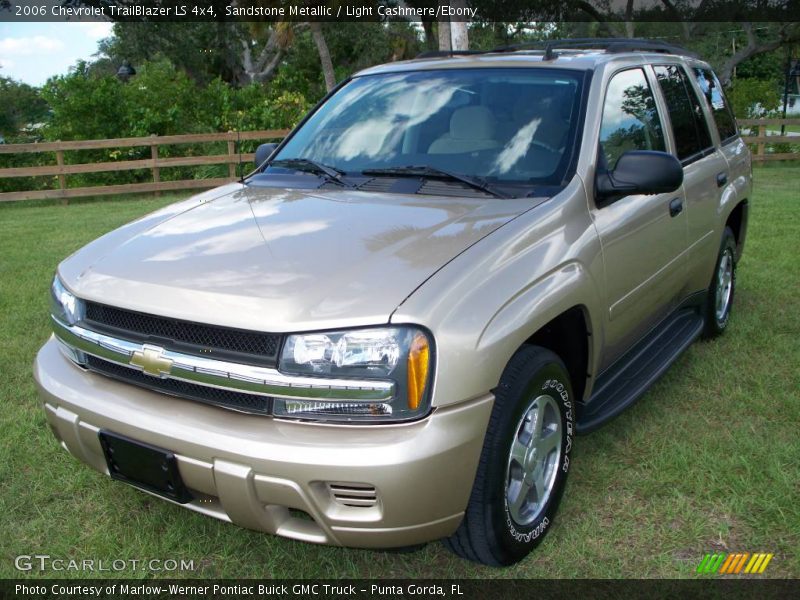 Sandstone Metallic / Light Cashmere/Ebony 2006 Chevrolet TrailBlazer LS 4x4