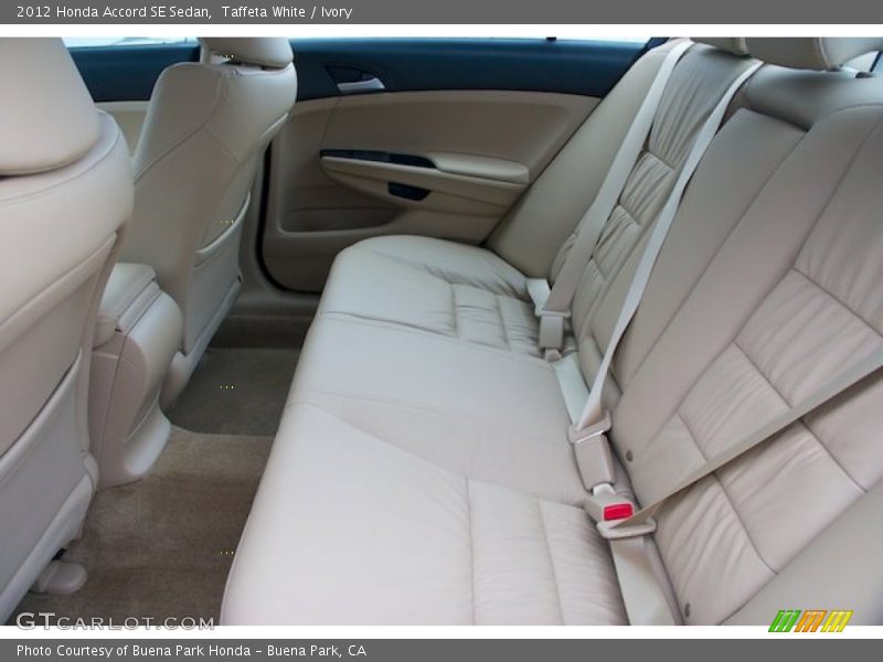 Taffeta White / Ivory 2012 Honda Accord SE Sedan