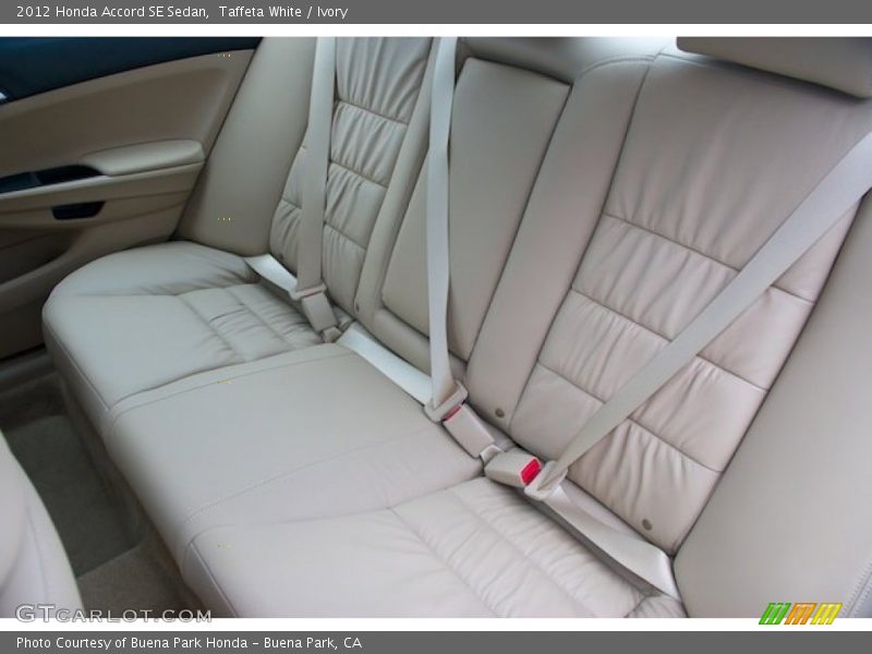 Taffeta White / Ivory 2012 Honda Accord SE Sedan