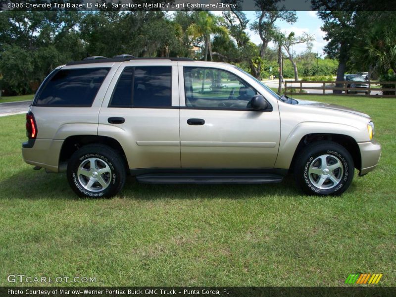 Sandstone Metallic / Light Cashmere/Ebony 2006 Chevrolet TrailBlazer LS 4x4