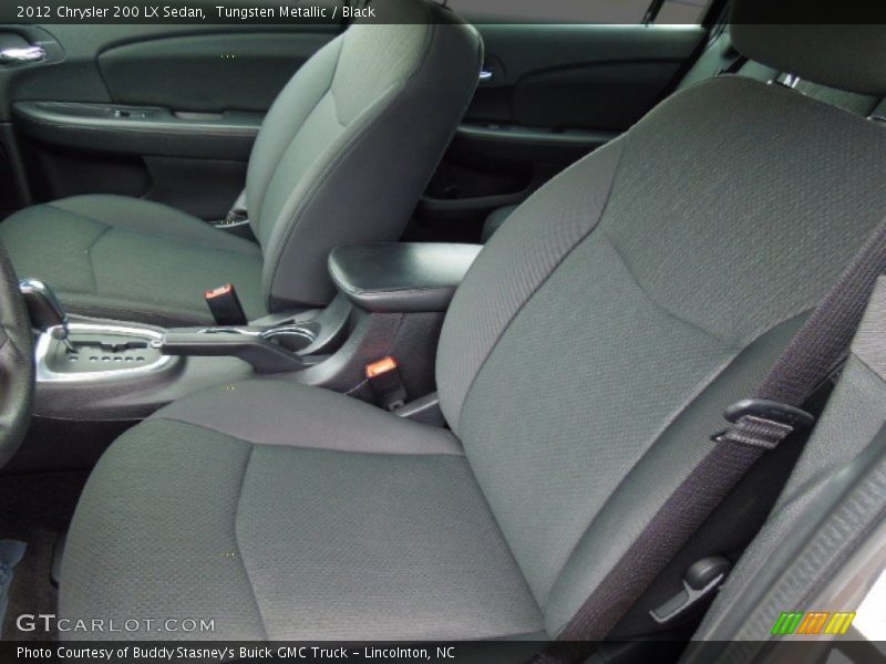 Tungsten Metallic / Black 2012 Chrysler 200 LX Sedan