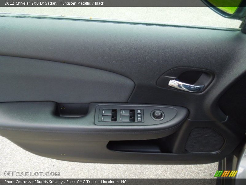 Tungsten Metallic / Black 2012 Chrysler 200 LX Sedan