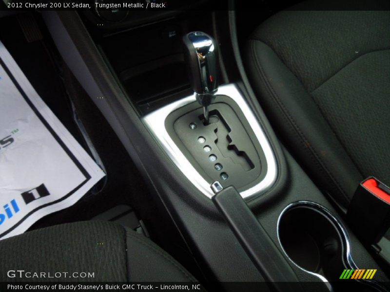 Tungsten Metallic / Black 2012 Chrysler 200 LX Sedan