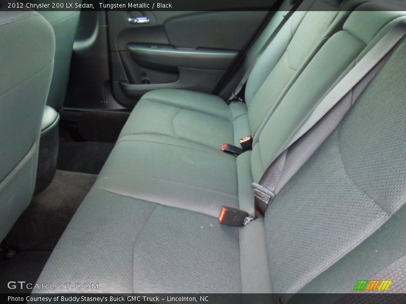 Tungsten Metallic / Black 2012 Chrysler 200 LX Sedan