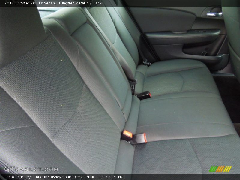 Tungsten Metallic / Black 2012 Chrysler 200 LX Sedan