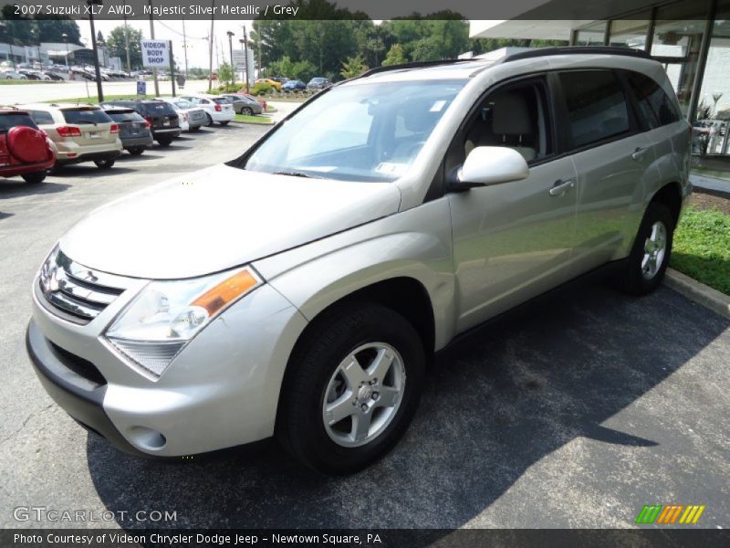 Majestic Silver Metallic / Grey 2007 Suzuki XL7 AWD