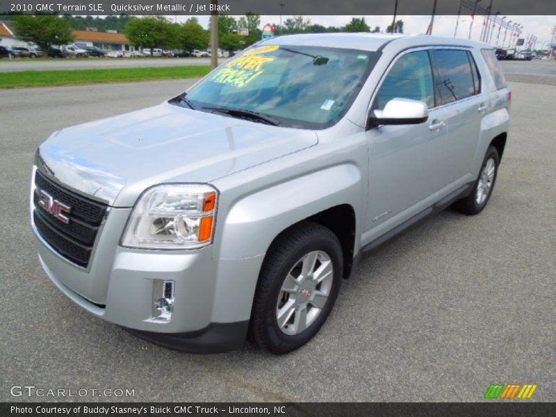 Quicksilver Metallic / Jet Black 2010 GMC Terrain SLE