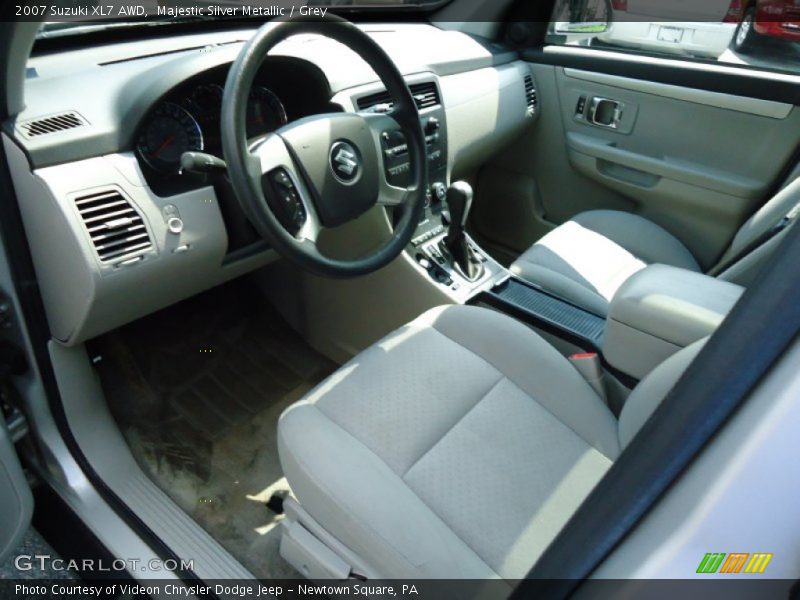 Majestic Silver Metallic / Grey 2007 Suzuki XL7 AWD