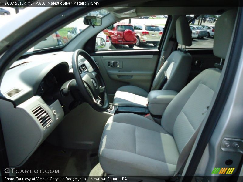 Majestic Silver Metallic / Grey 2007 Suzuki XL7 AWD