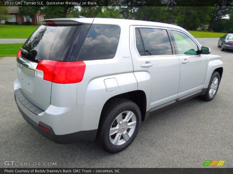 Quicksilver Metallic / Jet Black 2010 GMC Terrain SLE