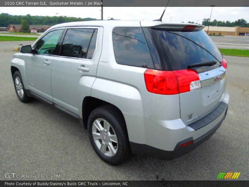 Quicksilver Metallic / Jet Black 2010 GMC Terrain SLE