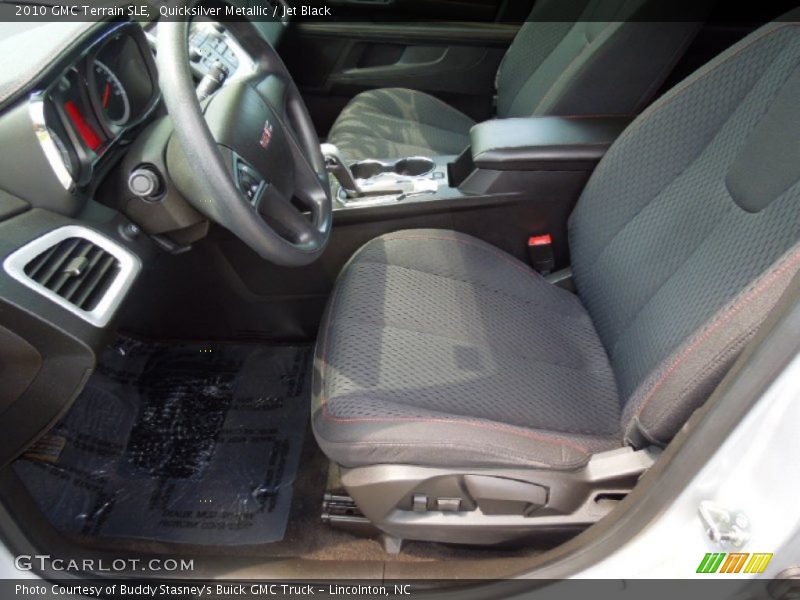 Quicksilver Metallic / Jet Black 2010 GMC Terrain SLE