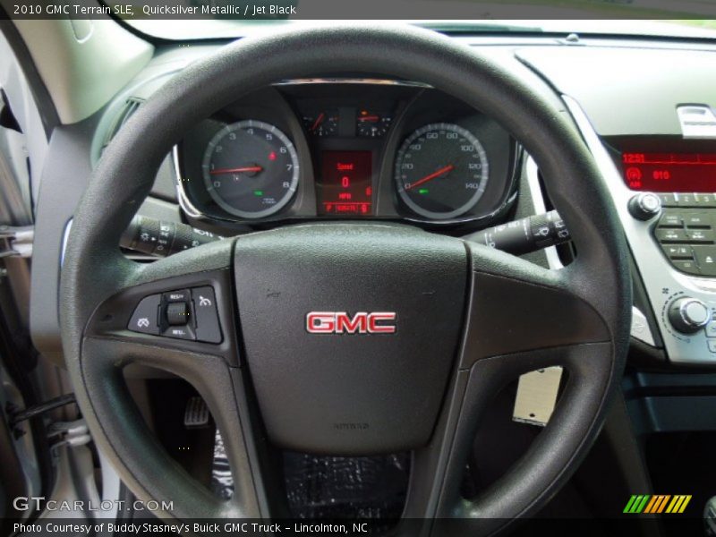 Quicksilver Metallic / Jet Black 2010 GMC Terrain SLE