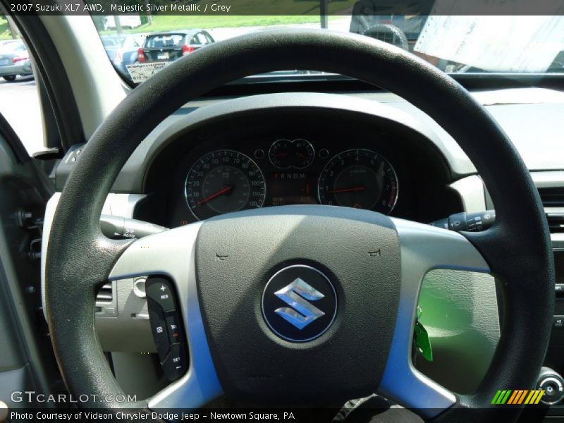 Majestic Silver Metallic / Grey 2007 Suzuki XL7 AWD