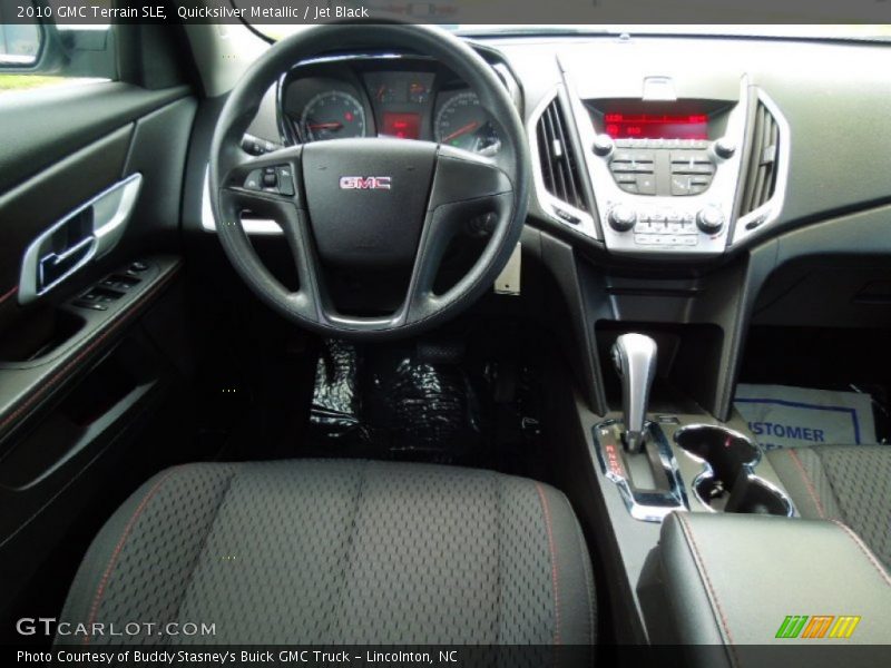Quicksilver Metallic / Jet Black 2010 GMC Terrain SLE