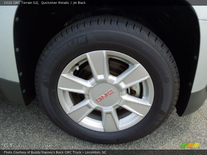 Quicksilver Metallic / Jet Black 2010 GMC Terrain SLE