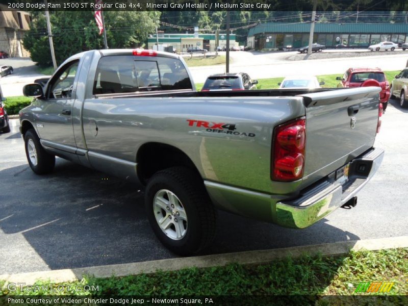 Mineral Gray Metallic / Medium Slate Gray 2008 Dodge Ram 1500 ST Regular Cab 4x4