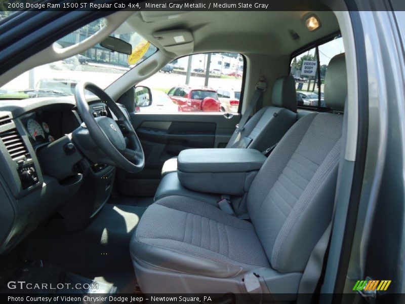 Mineral Gray Metallic / Medium Slate Gray 2008 Dodge Ram 1500 ST Regular Cab 4x4