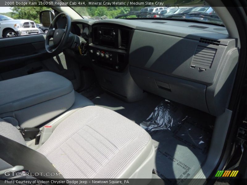 Mineral Gray Metallic / Medium Slate Gray 2008 Dodge Ram 1500 ST Regular Cab 4x4