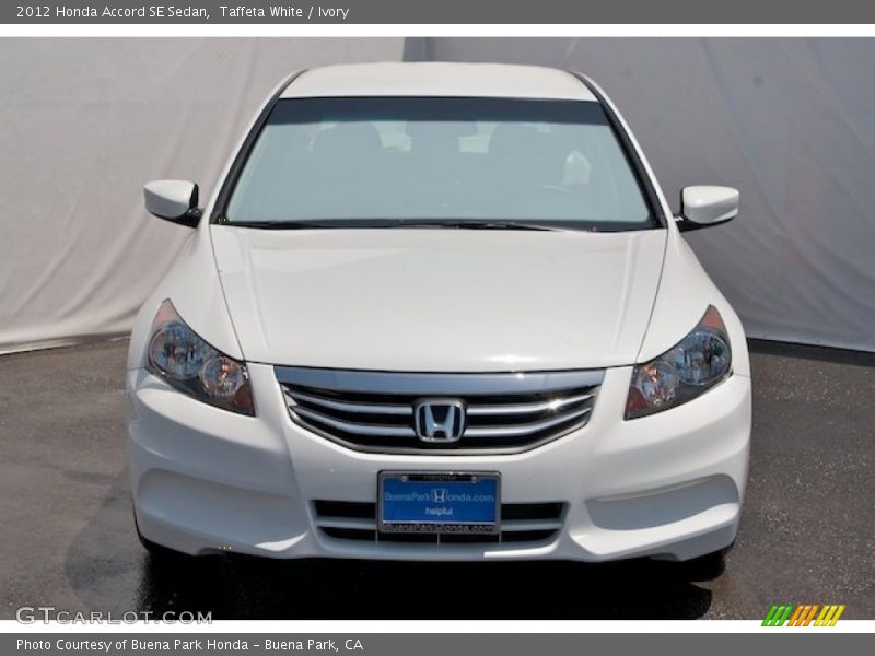 Taffeta White / Ivory 2012 Honda Accord SE Sedan