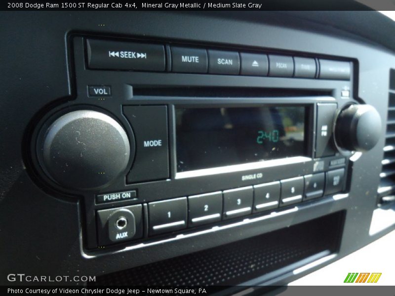 Mineral Gray Metallic / Medium Slate Gray 2008 Dodge Ram 1500 ST Regular Cab 4x4