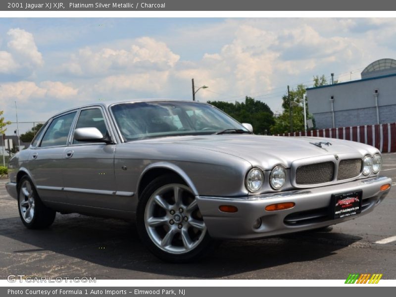 Platinum Silver Metallic / Charcoal 2001 Jaguar XJ XJR