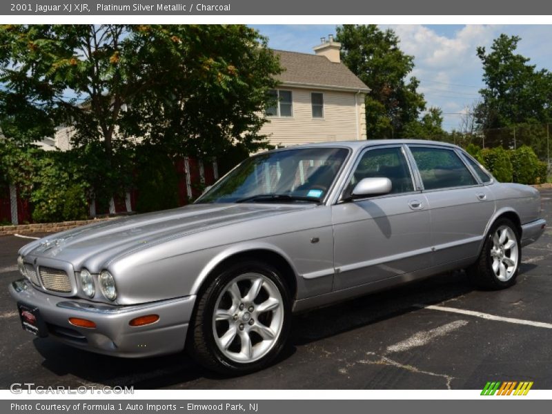 Platinum Silver Metallic / Charcoal 2001 Jaguar XJ XJR