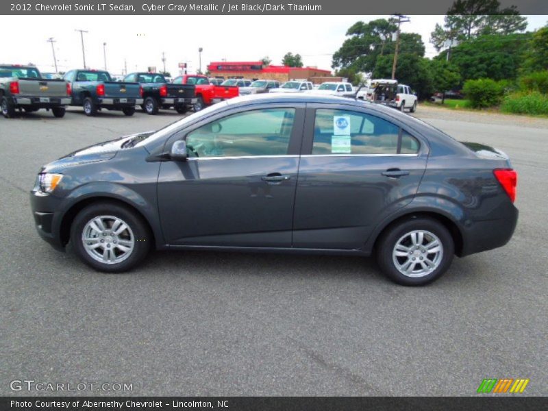  2012 Sonic LT Sedan Cyber Gray Metallic