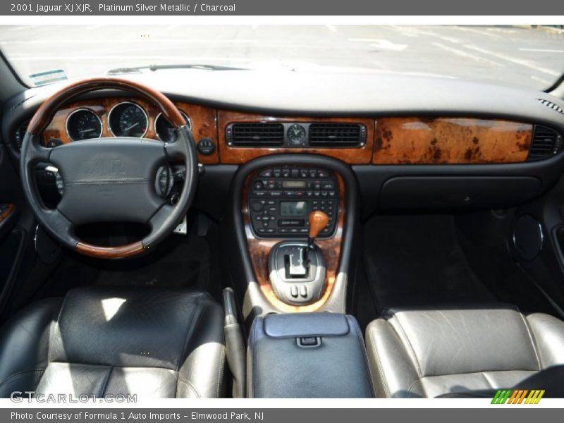 Platinum Silver Metallic / Charcoal 2001 Jaguar XJ XJR