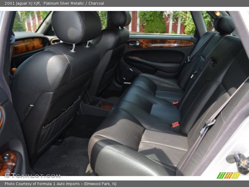 Platinum Silver Metallic / Charcoal 2001 Jaguar XJ XJR