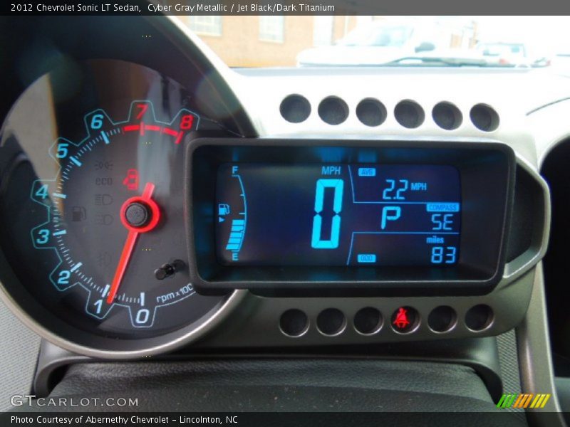  2012 Sonic LT Sedan LT Sedan Gauges