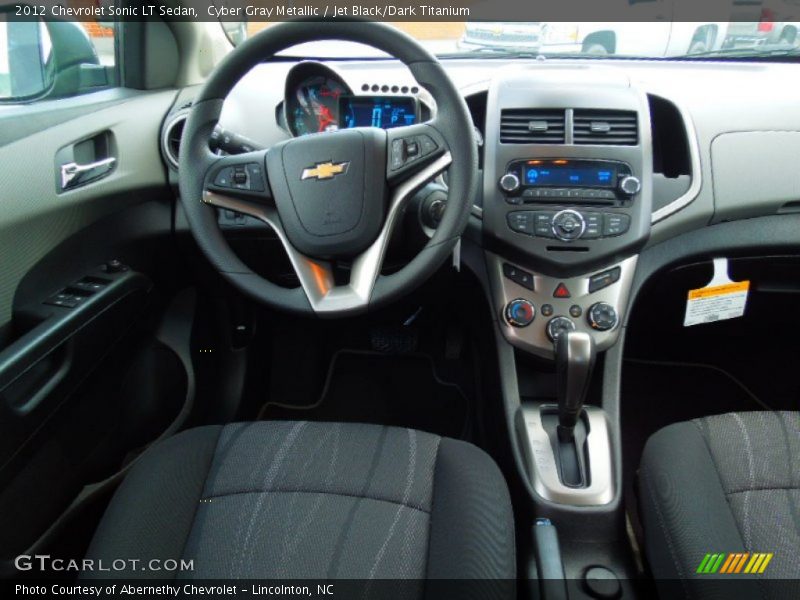 Dashboard of 2012 Sonic LT Sedan