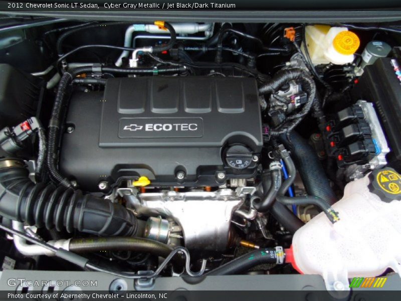  2012 Sonic LT Sedan Engine - 1.4 Liter DI Turbocharged DOHC 16-Valve VVT 4 Cylinder