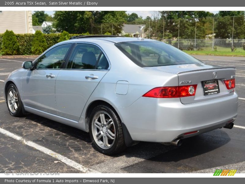 Satin Silver Metallic / Ebony 2005 Acura TSX Sedan