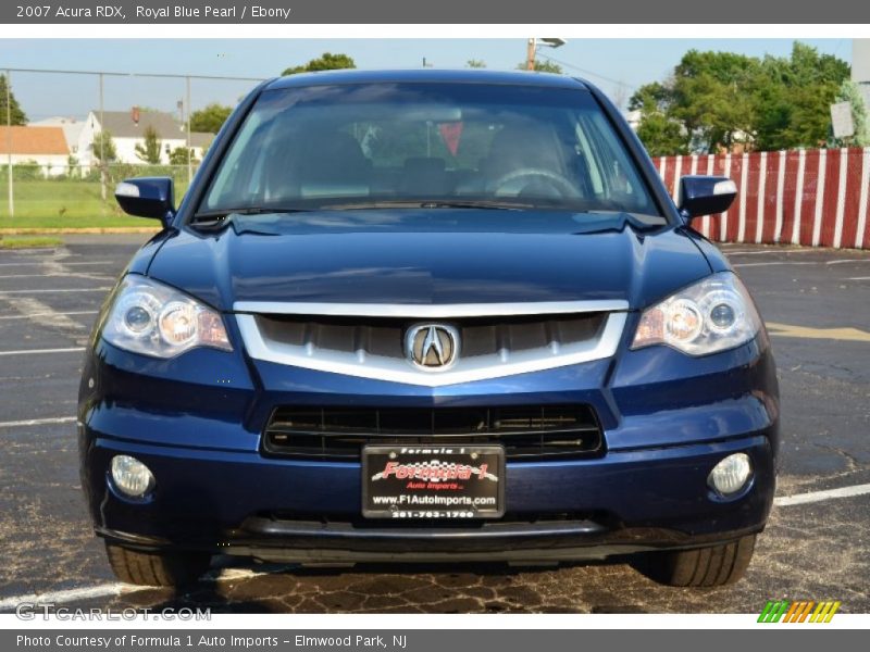 Royal Blue Pearl / Ebony 2007 Acura RDX