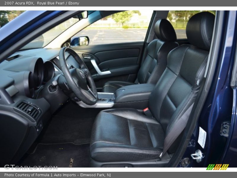Royal Blue Pearl / Ebony 2007 Acura RDX
