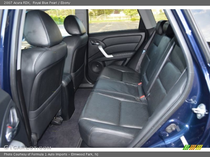 Royal Blue Pearl / Ebony 2007 Acura RDX